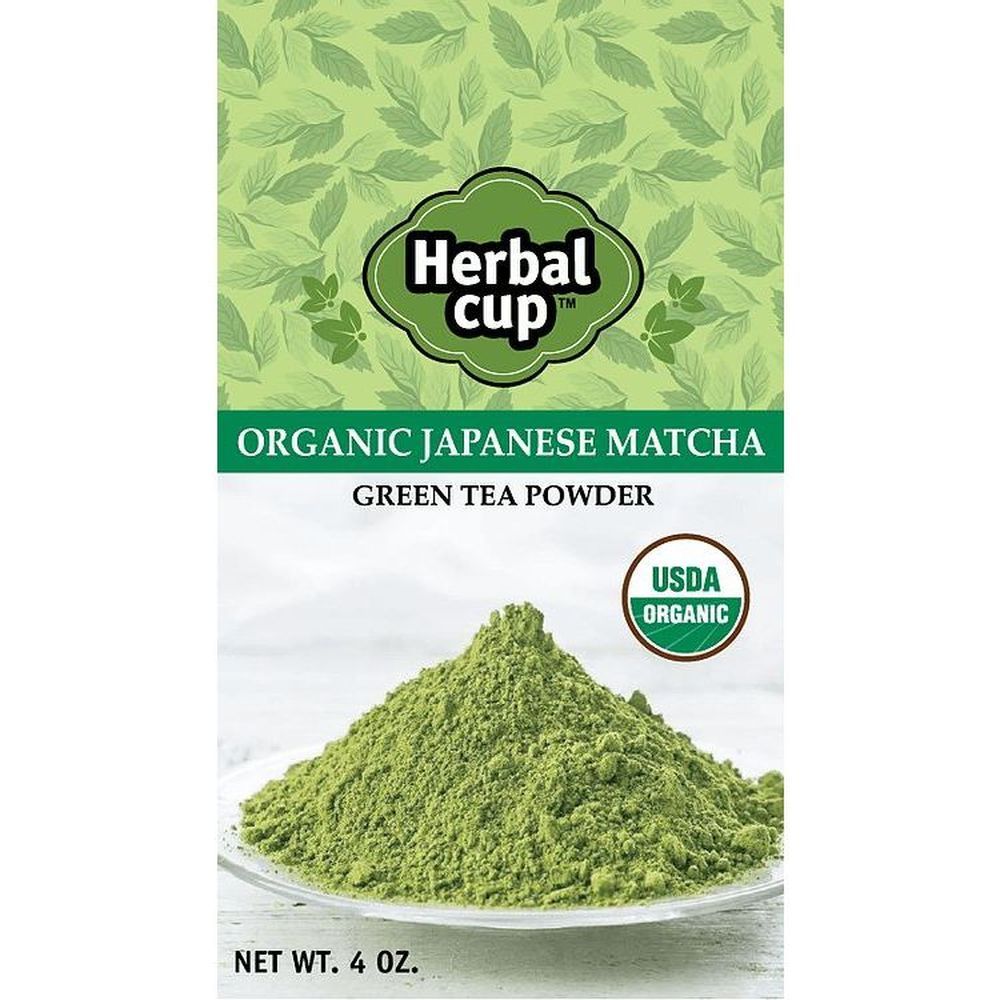 Herbal Cup Organic Japanese Matcha Powder, 4 Ounce -- 8 Per Case