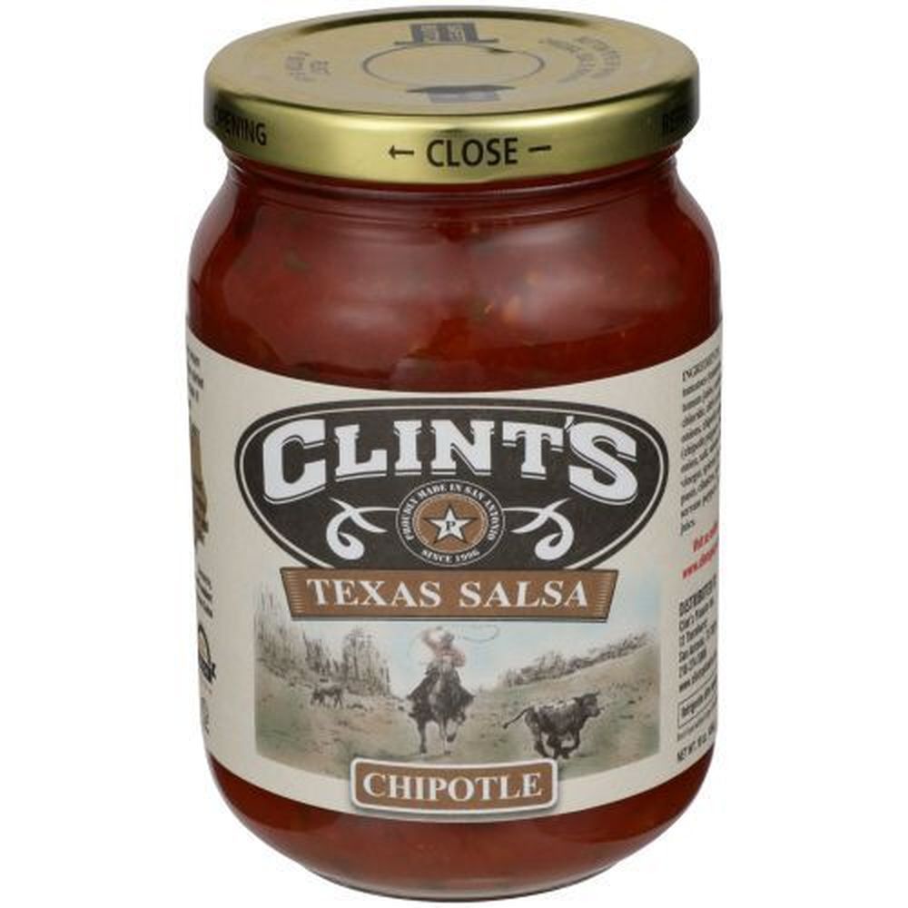 Clints Chipotle Texas Salsa, 16 Ounce -- 6 Per Case