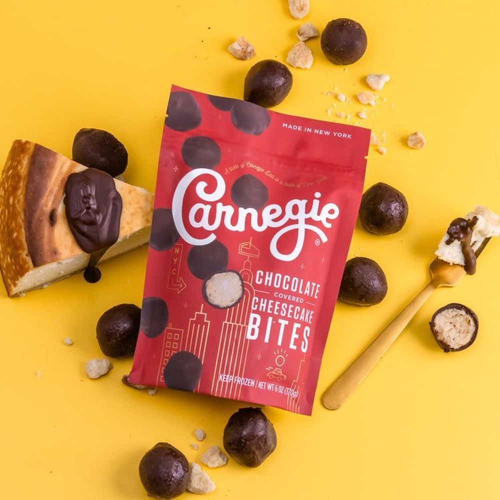 Carnegie Deli Chocolate Covered Cheesecake Bites, 6 Ounce -- 6 Per Case