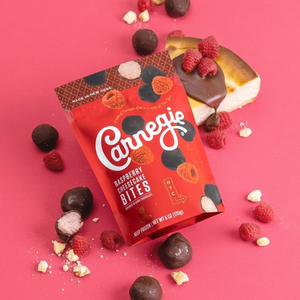 Carnegie Deli Raspberry Cheesecake Bites, 6 Ounce -- 6 Per Case