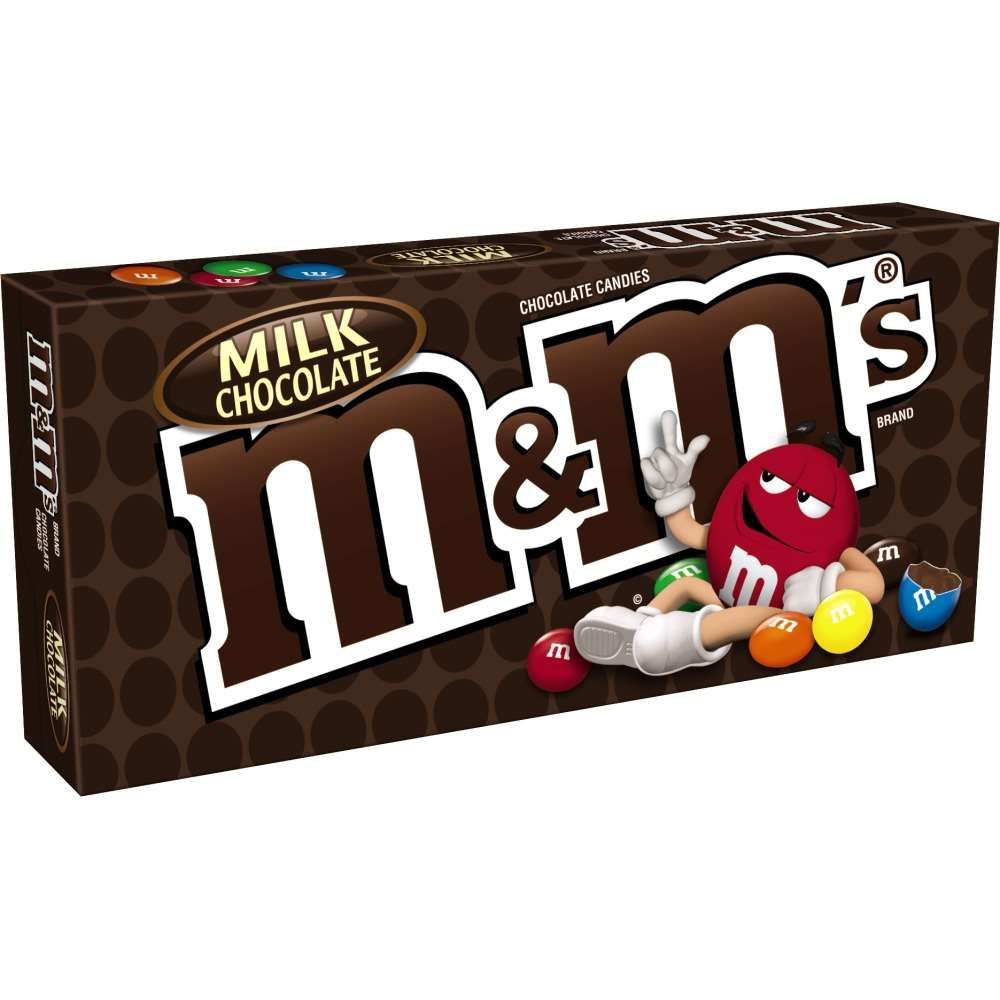 M&m's Milk Chocolate Candy, 3.1 Ounce -- 12 Per Case