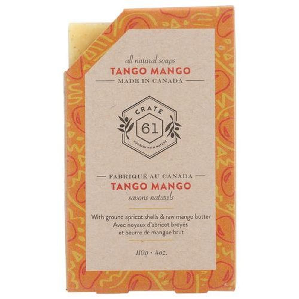 Crate 61 Tango Mango Soap Bar, 4 Ounce -- 8 Per Case