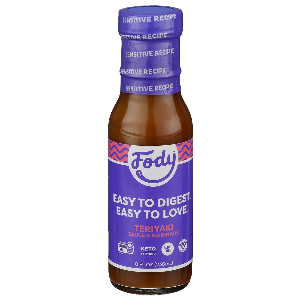 Fody Teriyaki Sauce And Marinade, 8 Fluid Ounce -- 6 Per Case