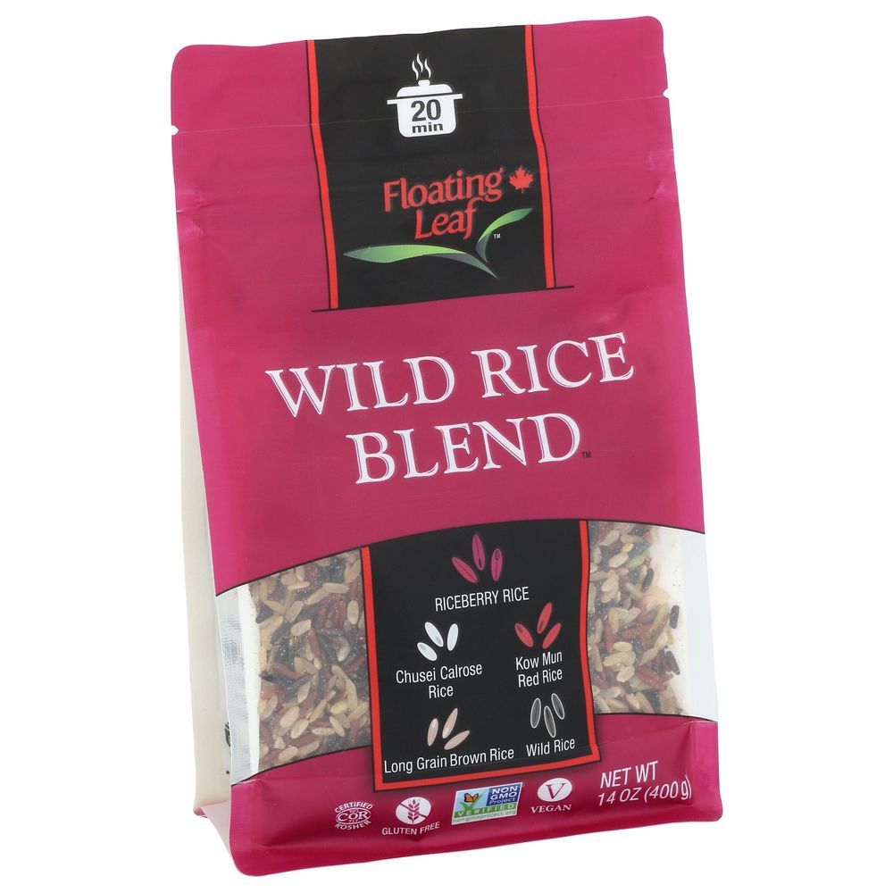 Floating Leaf Wild Rice Blend, 14 Ounce -- 6 Per Case