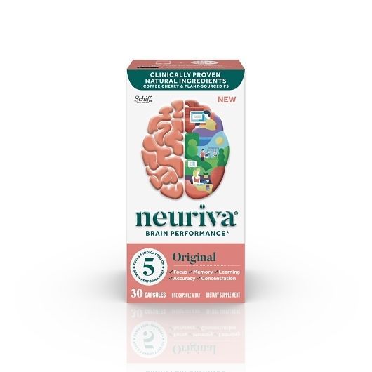 Neuriva Original Brain Performance Capsule, 30 Count -- 12 Per Case