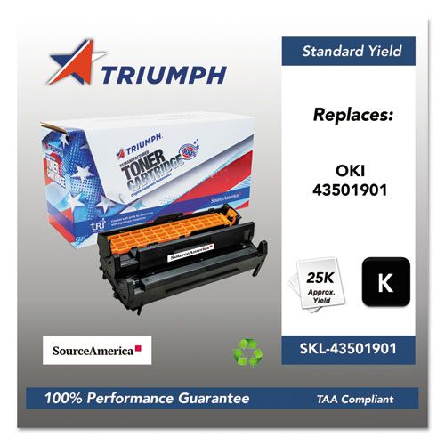 Triumph 25000 Page Yield Black Drum Unit