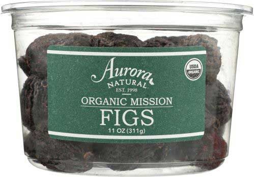 Aurora Natural Organic Black Mission Fig, 11 Ounce -- 12 Per Case