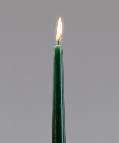 Hollowicks Select Wax Drip Less Taper Candle, 12 Inch Height Taper -- 144 Per Case