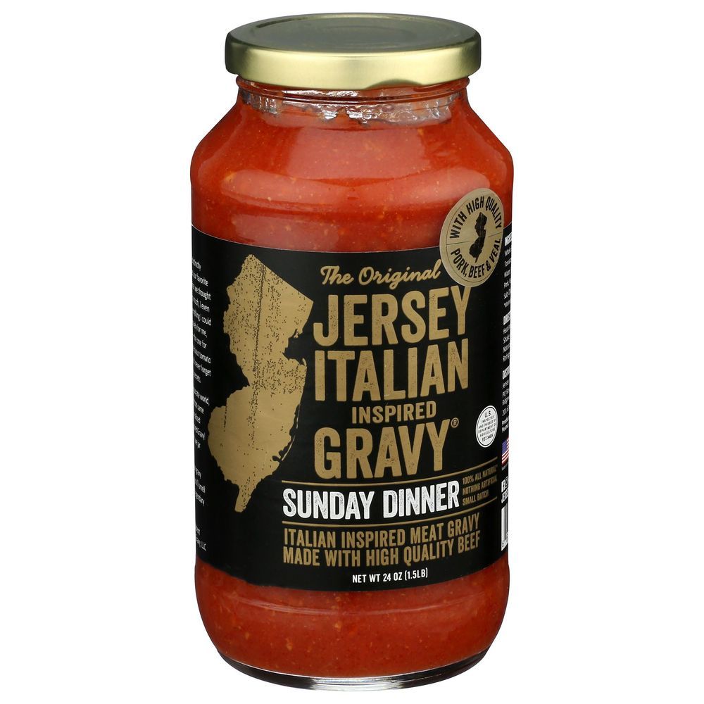 Jersey Italian Gravy Sunday Dinner Pasta Sauce, 24 Ounce -- 12 Per Case