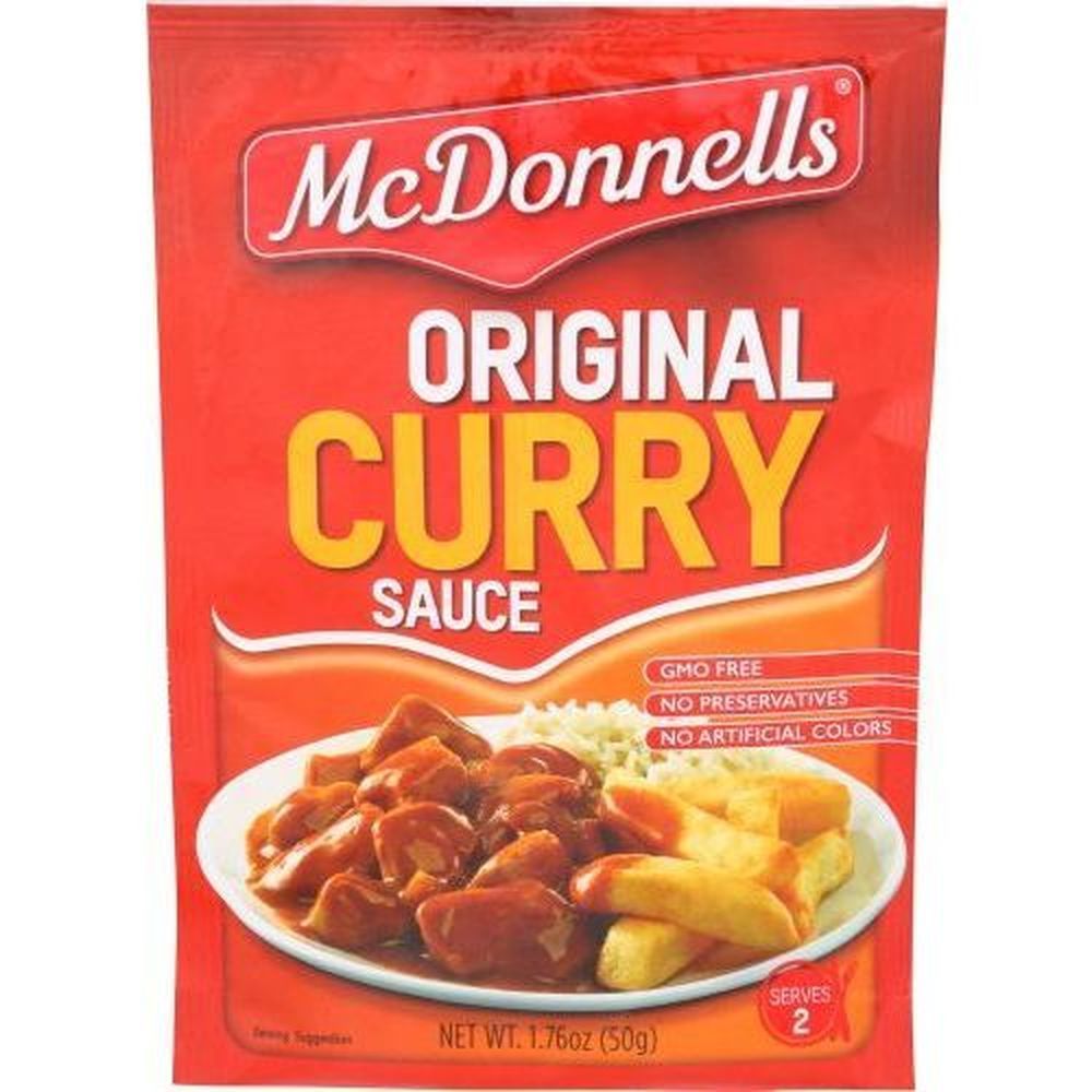 Mcdonnells Original Curry Sauce, 1.76 Ounce -- 12 Per Case