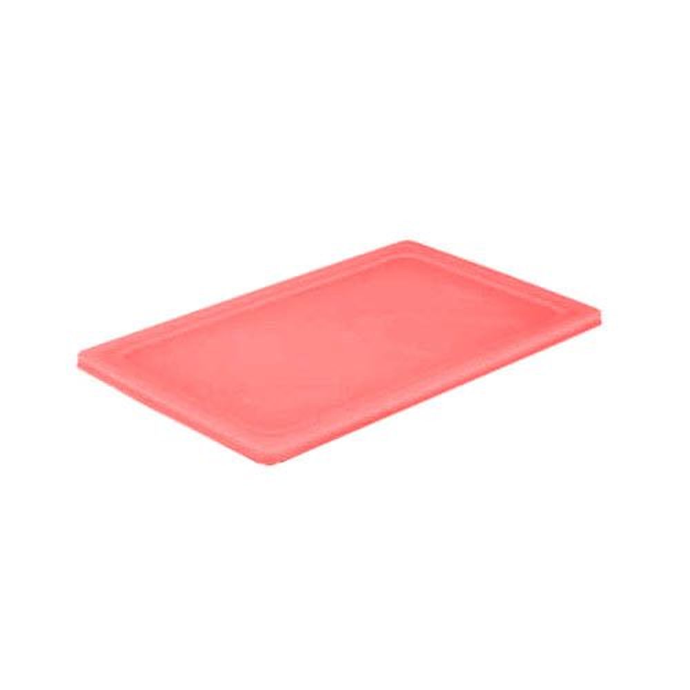 Vollrath 52430-02 Super Pan V Flexible Steam Table Hotel Red Full Size Pan Lid, 20.982 X 12.851 X 0.597 Inch Overall