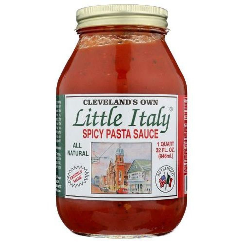 Little Italy Spicy Pasta Sauce, 32 Ounce -- 12 Per Case