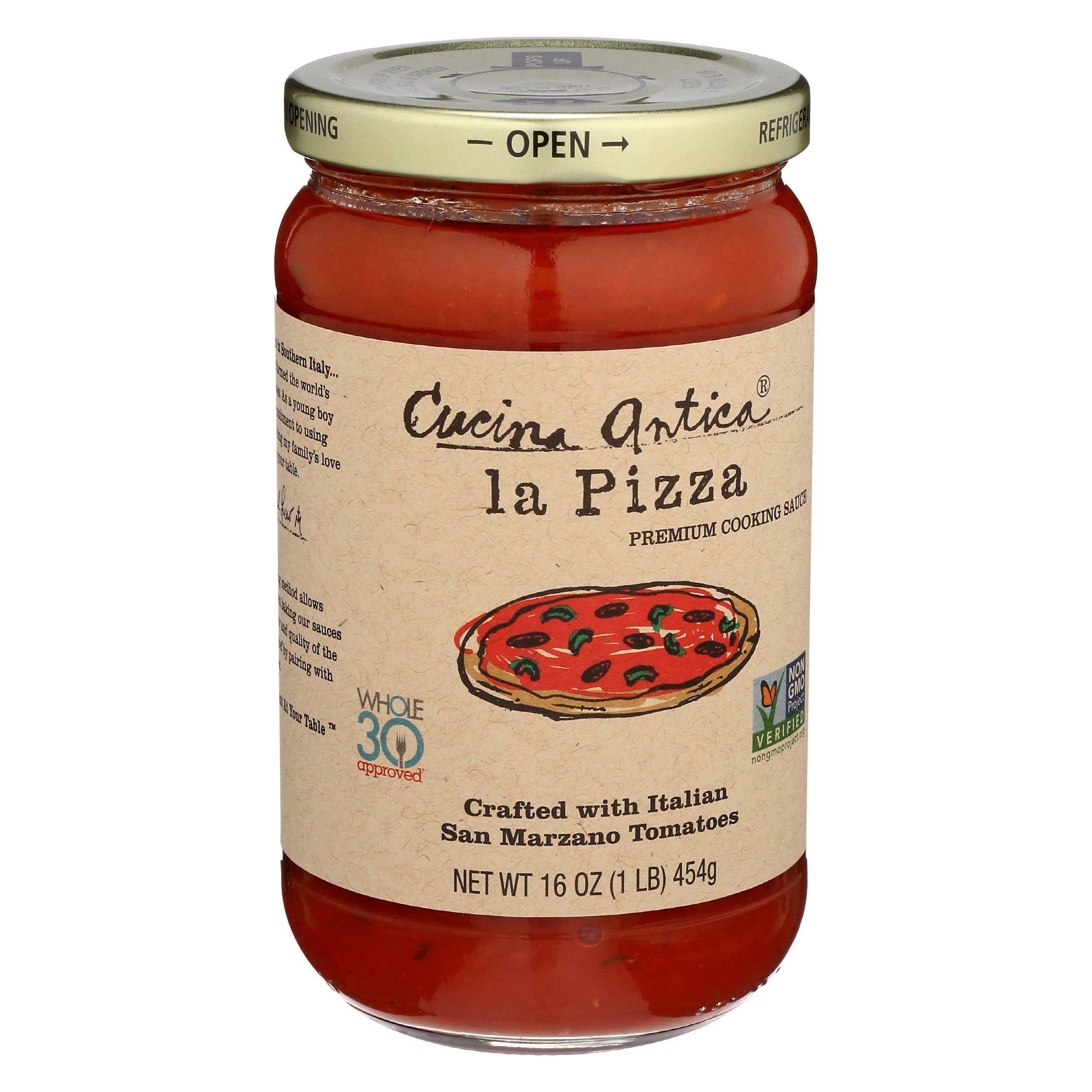 Cucina Antica La Pizza Cooking Sauce, 16 Ounce -- 12 Per Case