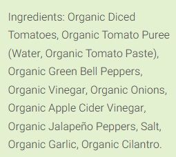 Brads Organic Medium Salsa, 16 Ounce -- 12 Per Case