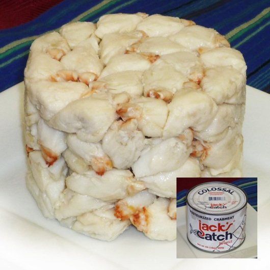 Jack's Catch Select Colossal Crabmeat, 1 Pound -- 12 Per Case