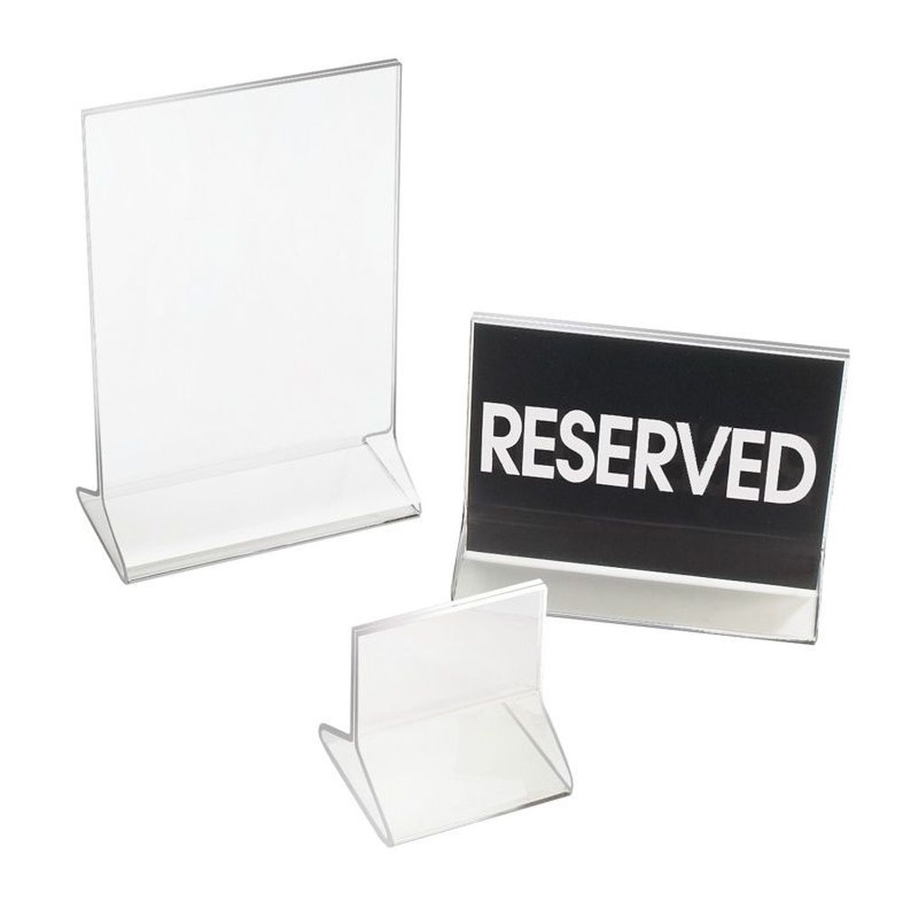 Cal-mil Classic Standard Tabletop Cardholder, 5 1/2 X 8 1/2 Inch