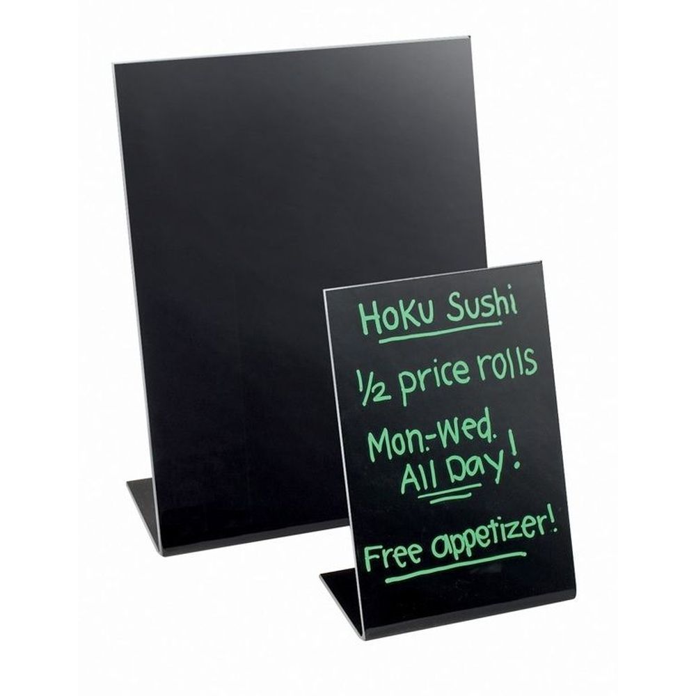 Cal-mil Black Write-on Easel Board, 5 X 7 Inch