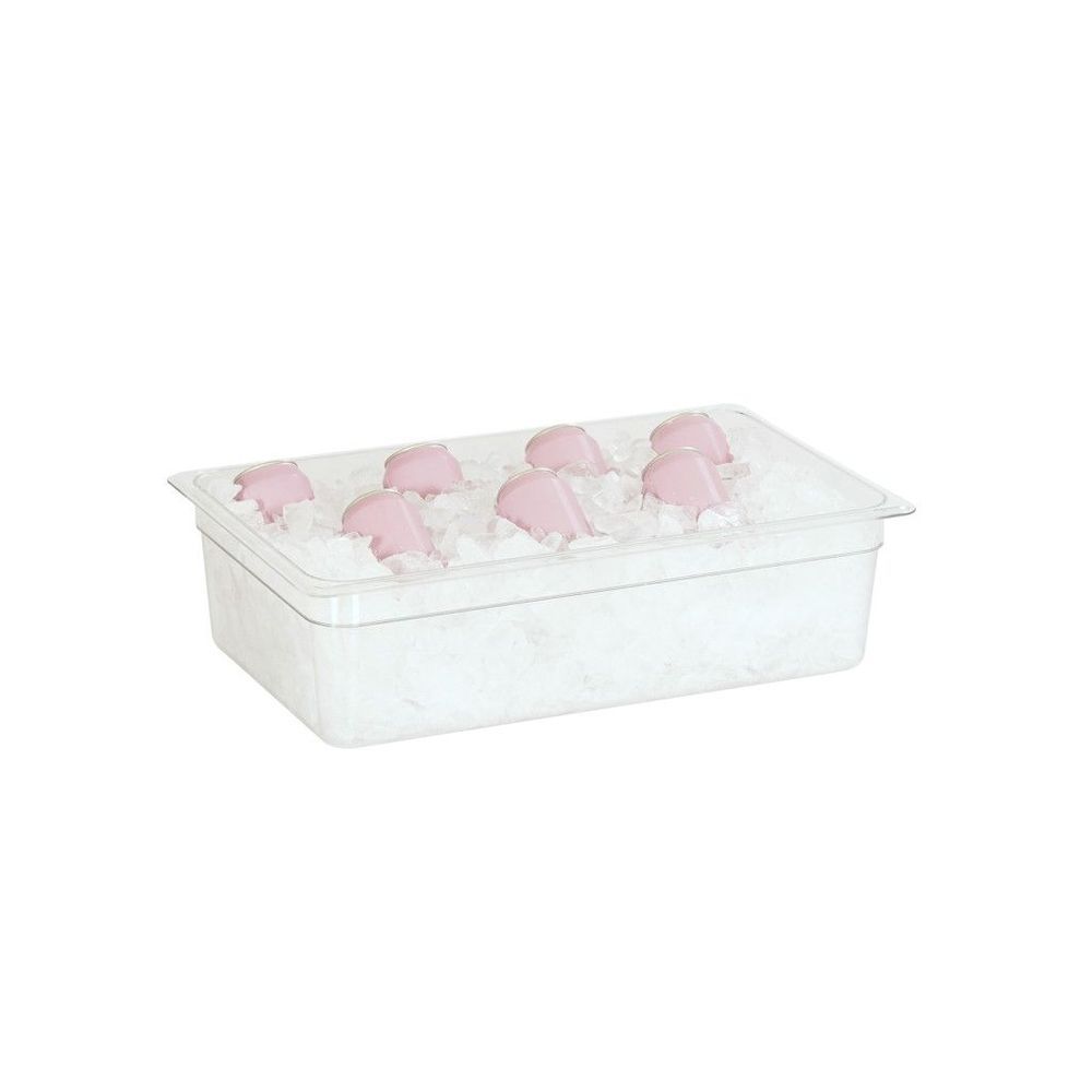 Cal-mil Classic Clear 12 X 20 Inch Deep Food Pan, 12 X 20 X 6 Inch