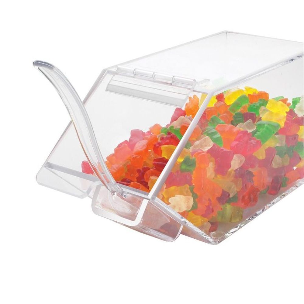 Cal-mil Classic Acrylic Stackable Topping Dispenser With Holster, 4.5 X 11 X 5.5 Inch -- 2 Per Case