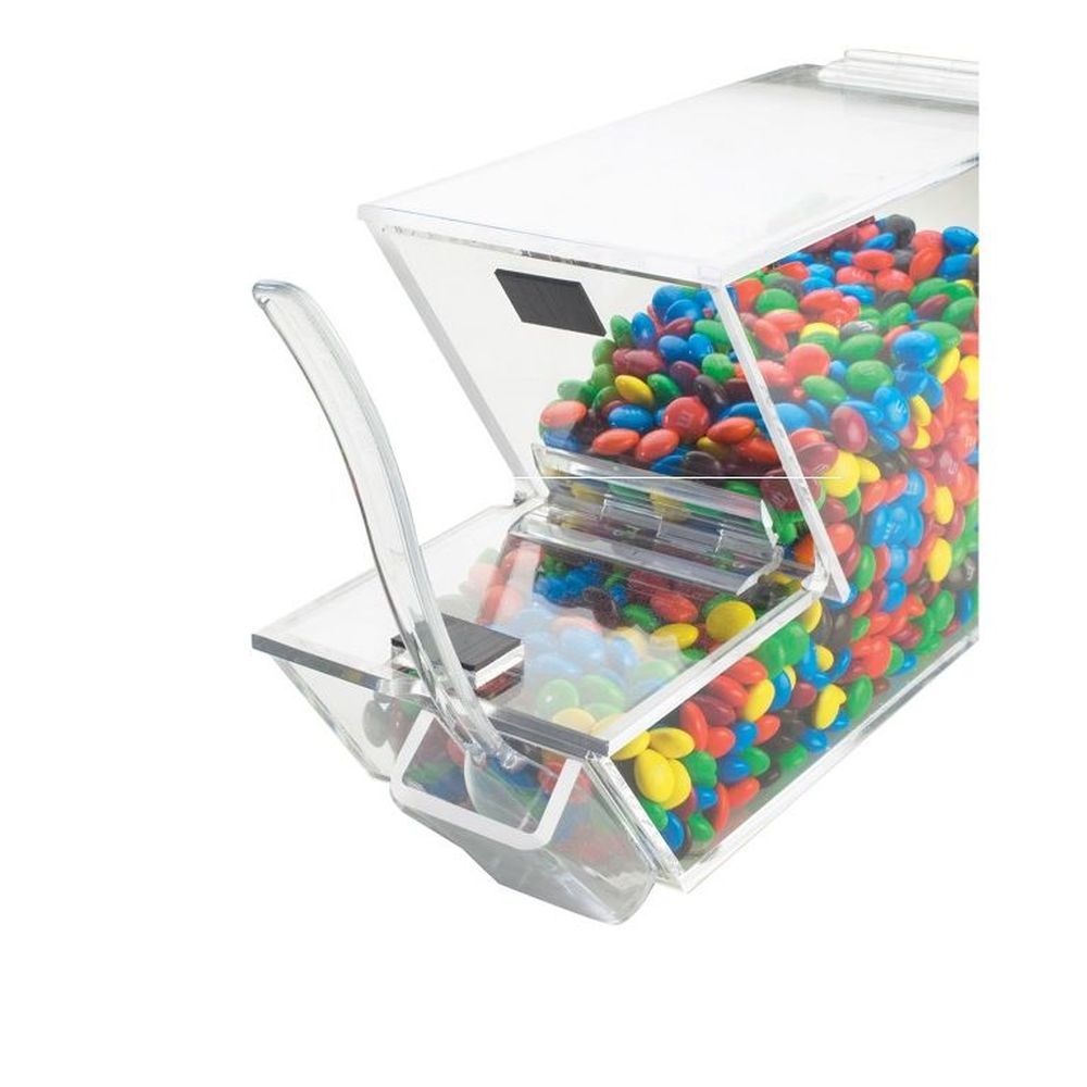 Cal-mil Classis Acrylic Stackable Topping Dispenser With Holster, 4 X 11 X 7 Inch -- 2 Per Case