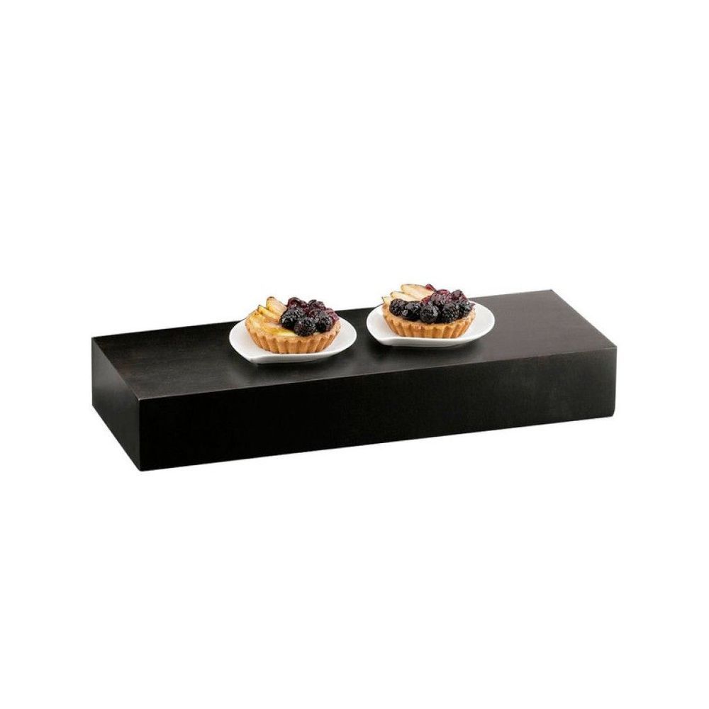Cal-mil Midnight Bamboo Rectangular Riser, 20.5 X 7 X 3 Inch