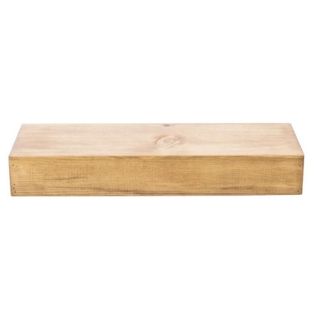 Cal-mil Madera Reclaimed Wood Rectangular Riser, 20.5 X 7 X 3 Inch
