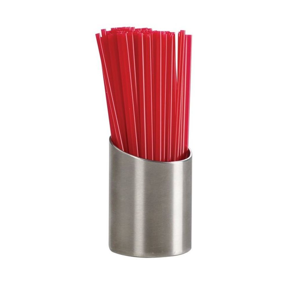 Cal-mil Stainless Steel Stir Stick Holder, 2 Inch Dia. X 2.75 Inch Height