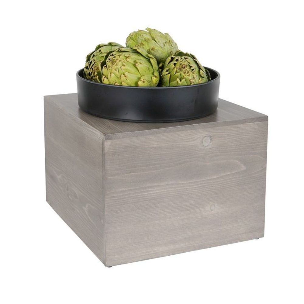 Cal-mil Aspen Square Riser, 12 Inch Width X 12 Inch Depth X 9 Inch Height