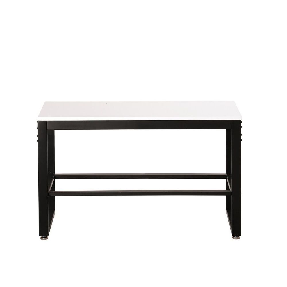 Cal-mil White Nesting Table, 38 Inch Width X 18 Inch Depth X 27 7/8 Inch Height