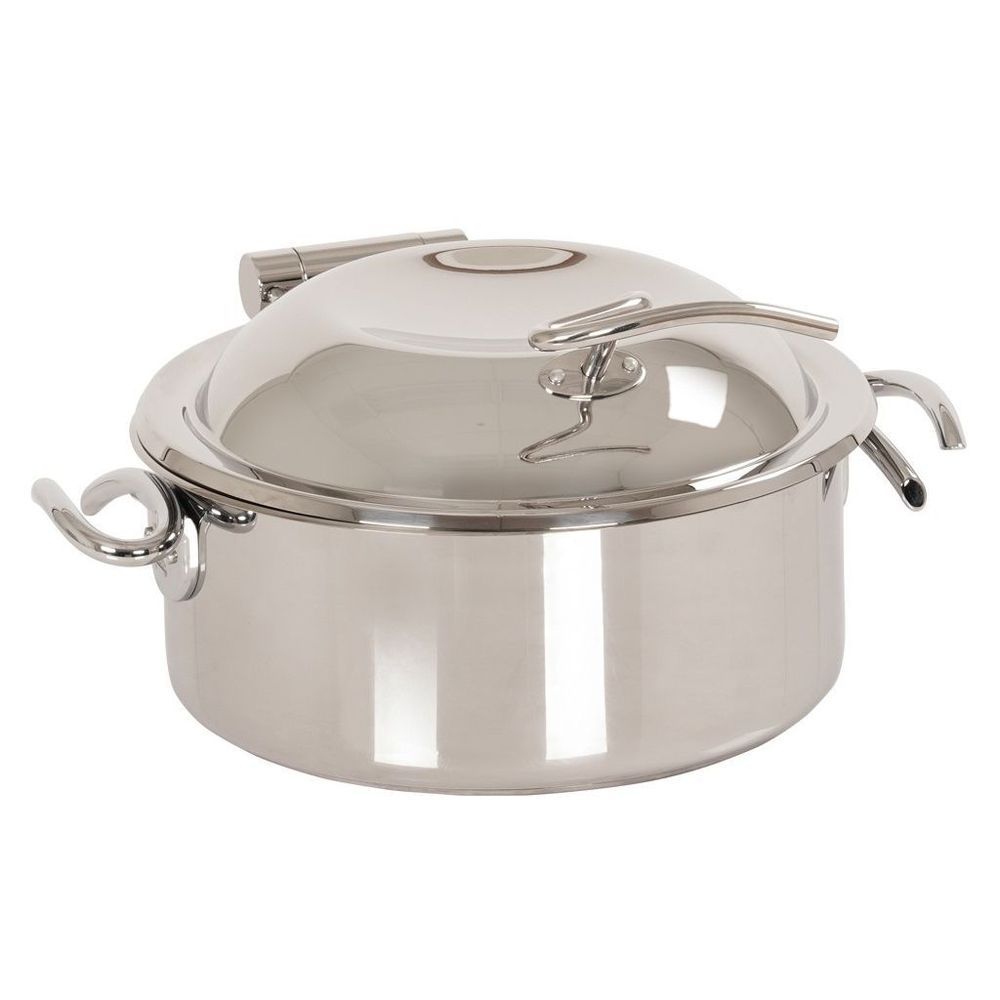 Cal-mil Silver 5 Liter Induction Pot, 13 X 13 X 8 Inch