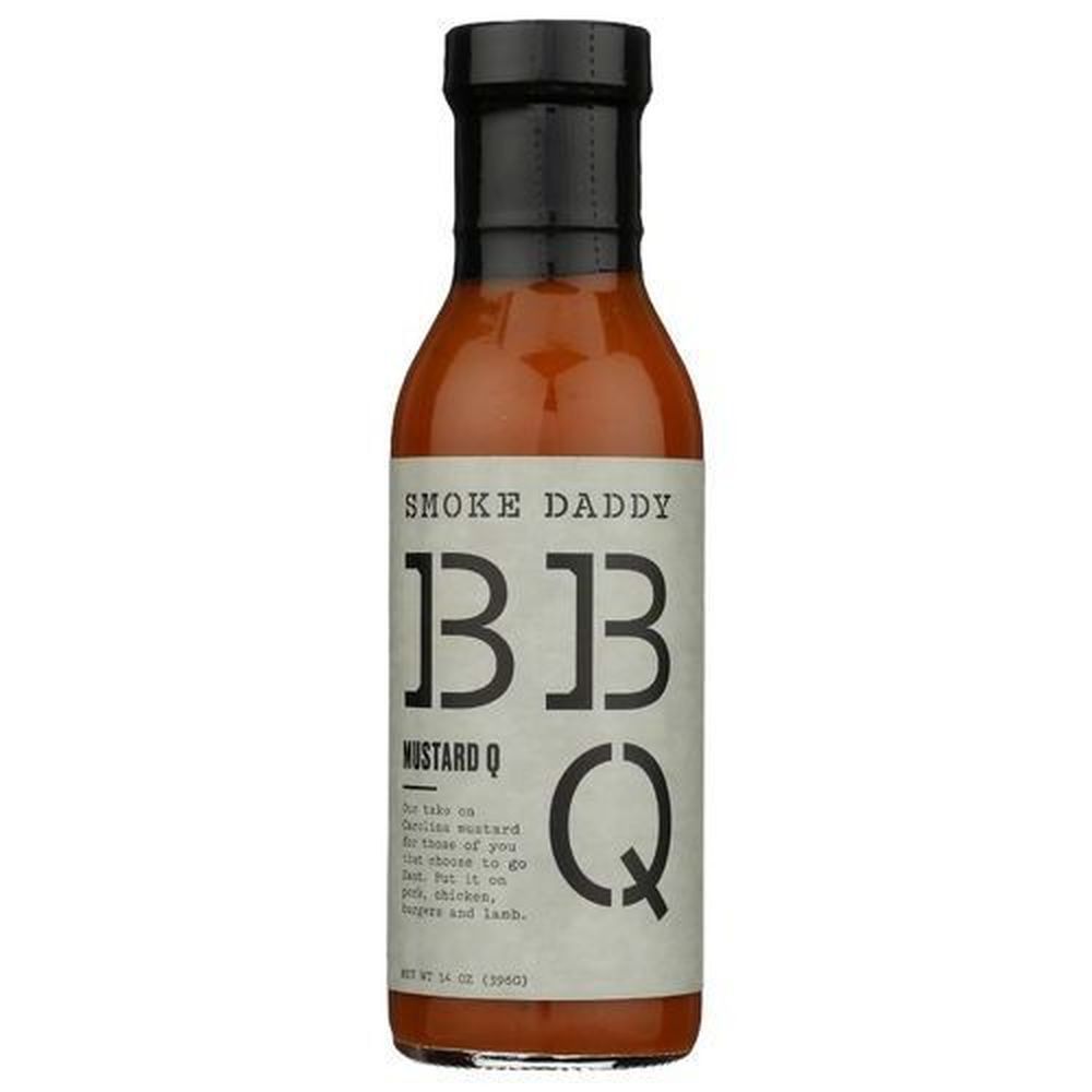 Smoke Daddy Mustard Q Bbq Sauce, 14 Ounce -- 6 Per Case