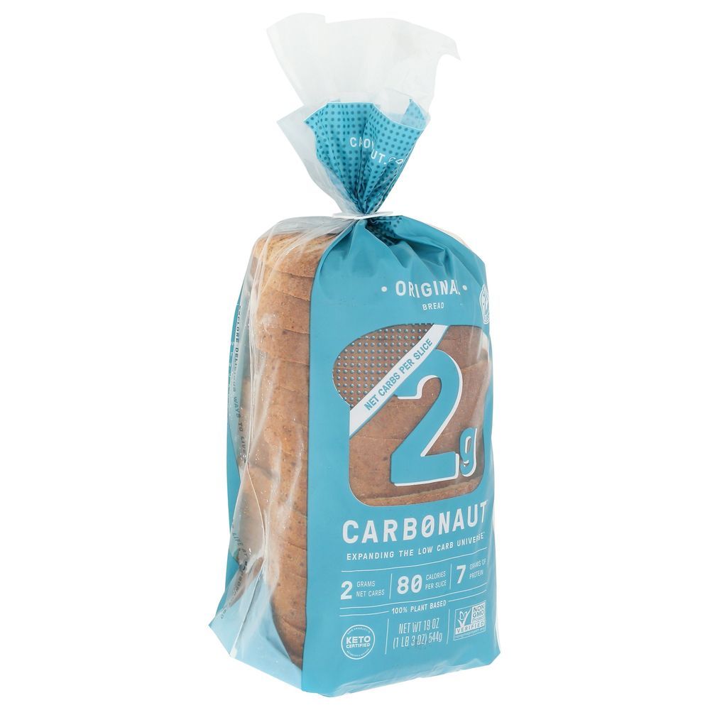 Carbonaut Low Carb White Bread, 19 Ounce -- 8 Per Case