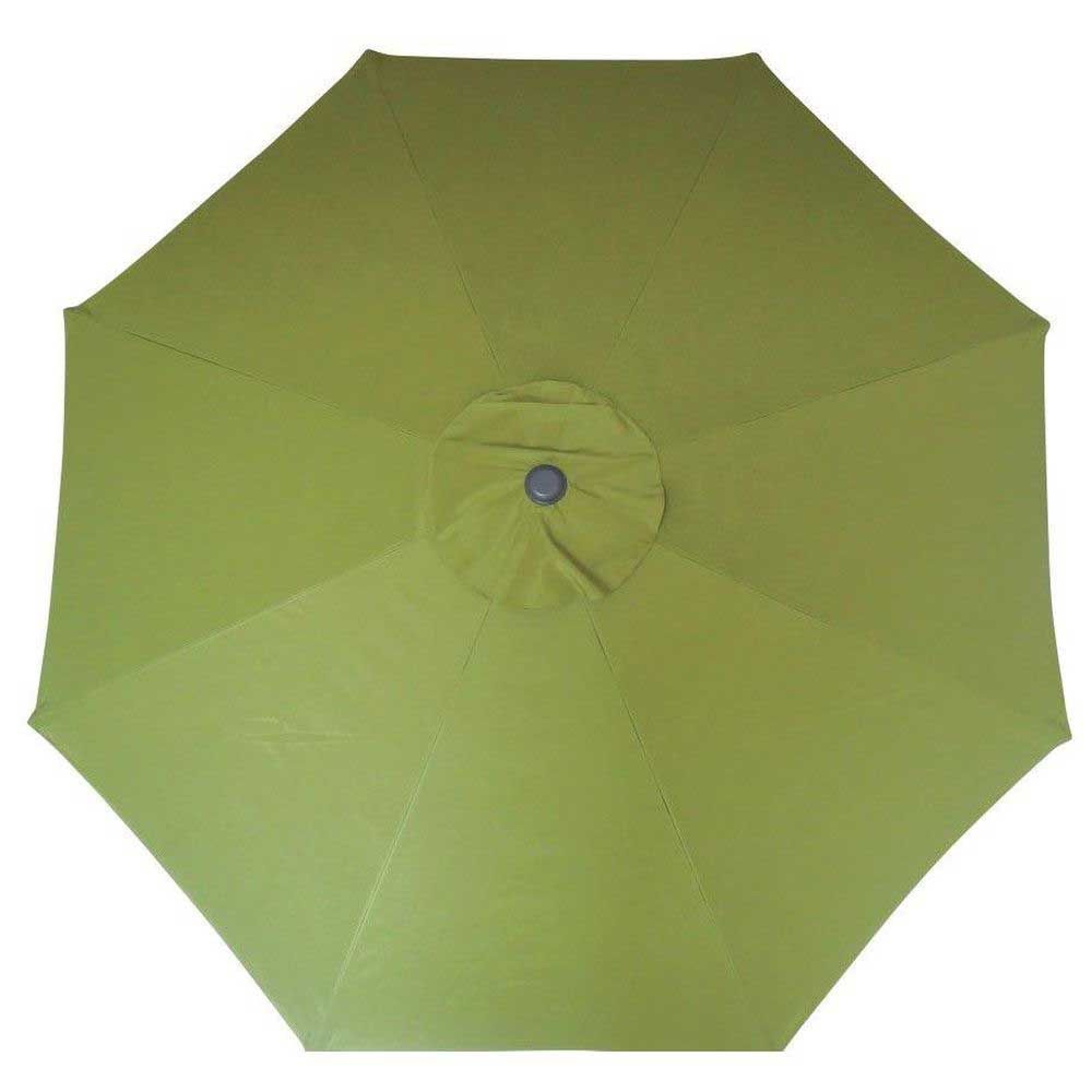 American Maid Aluminum Olive Green Umbrella With Crank, 9 Feet -- 4 Per Case