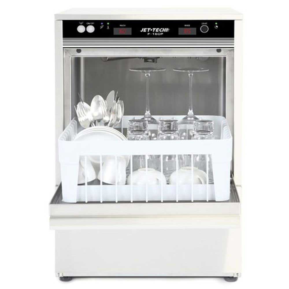 Jet-tech Stainless Steel High Temp Undercounter Cup/glasswasher, 20-1/4 X 20-1/4 X 29-1/2 Inch
