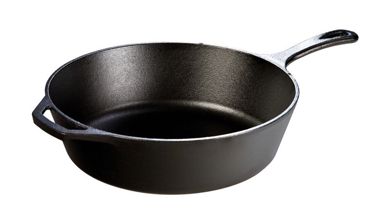 Lodge Preseasoned Cast Iron Deep Skillet -- 2 Per Case