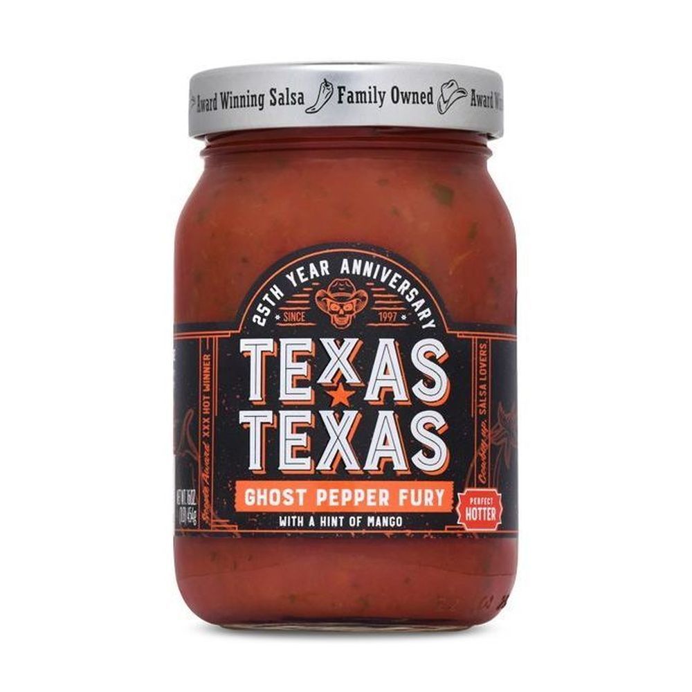Texas Texas Ghost Pepper Fury Salsa, 16 Ounce -- 6 Per Case