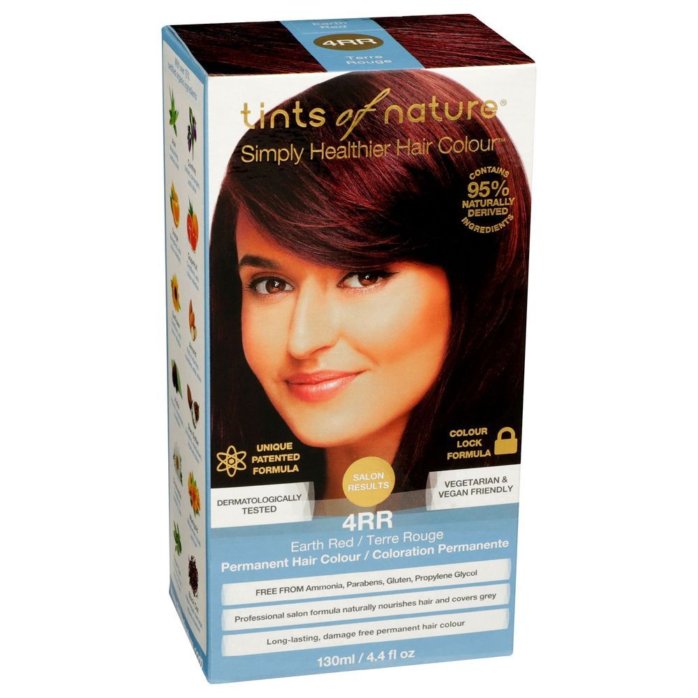 Tints Of Nature 4rr Earth Red Hair Color, 4.4 Fluid Ounce -- 3 Per Case
