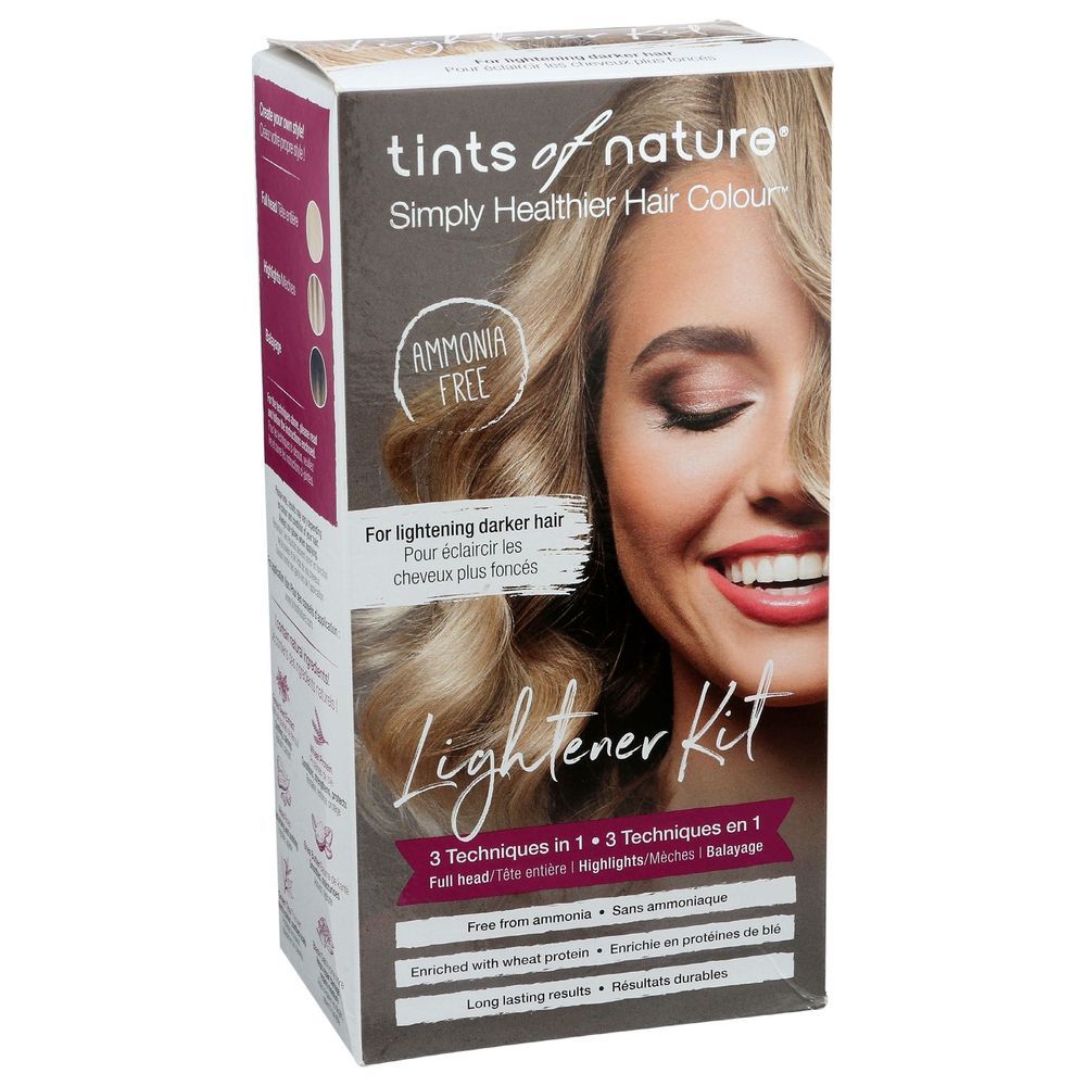 Tints Of Nature 3 In 1 Lightener Hair Dye Kit, 4.4 Fluid Ounce