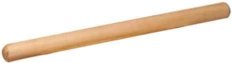 American Metalcraft Light Brown Wood Pie Roller, 1 1/4 Inch Dia. X 18 Inch Length