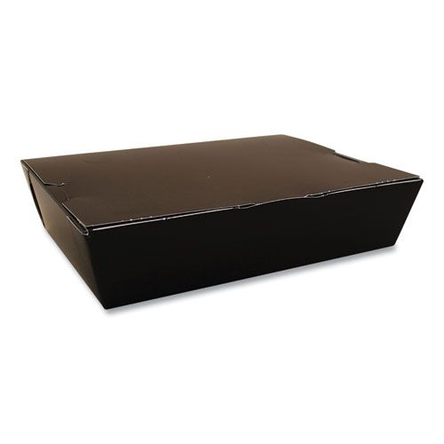 Sct Champpak Black Paper Carryout Box, 7.75 X 5.5 X 1.87 Inch -- 200 Per Case