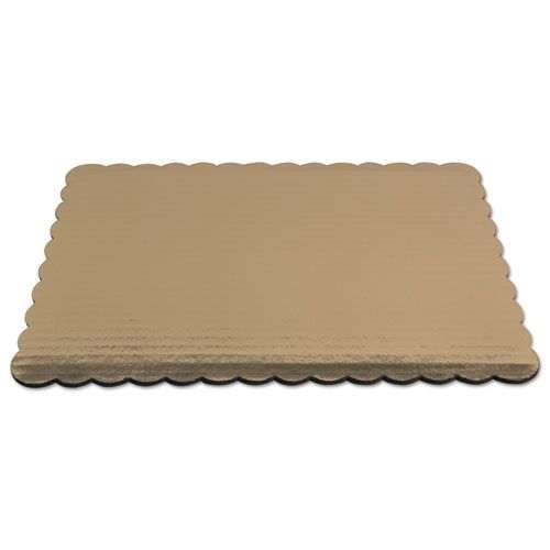 Sct Gold Paper 1/4 Sheet Cake Pad, 10 X 14 Inch -- 100 Per Case