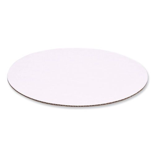 Sct White Paper Mottled White Cake Circle, 10 Inch Diameter -- 100 Per Case