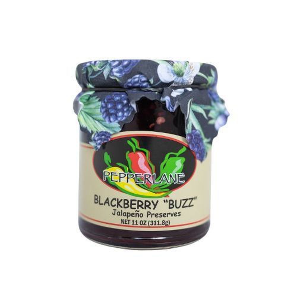 Pepperlane Blackberry Buzz Preserves, 11 Ounce -- 12 Per Case