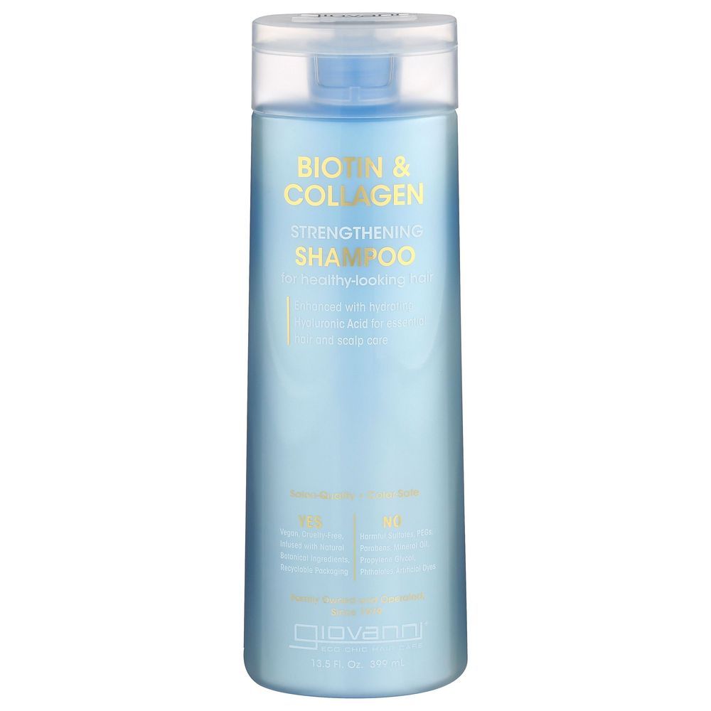 Giovanni Biotin And Collagen Strengthening Shampoo, 13.5 Fluid Ounce
