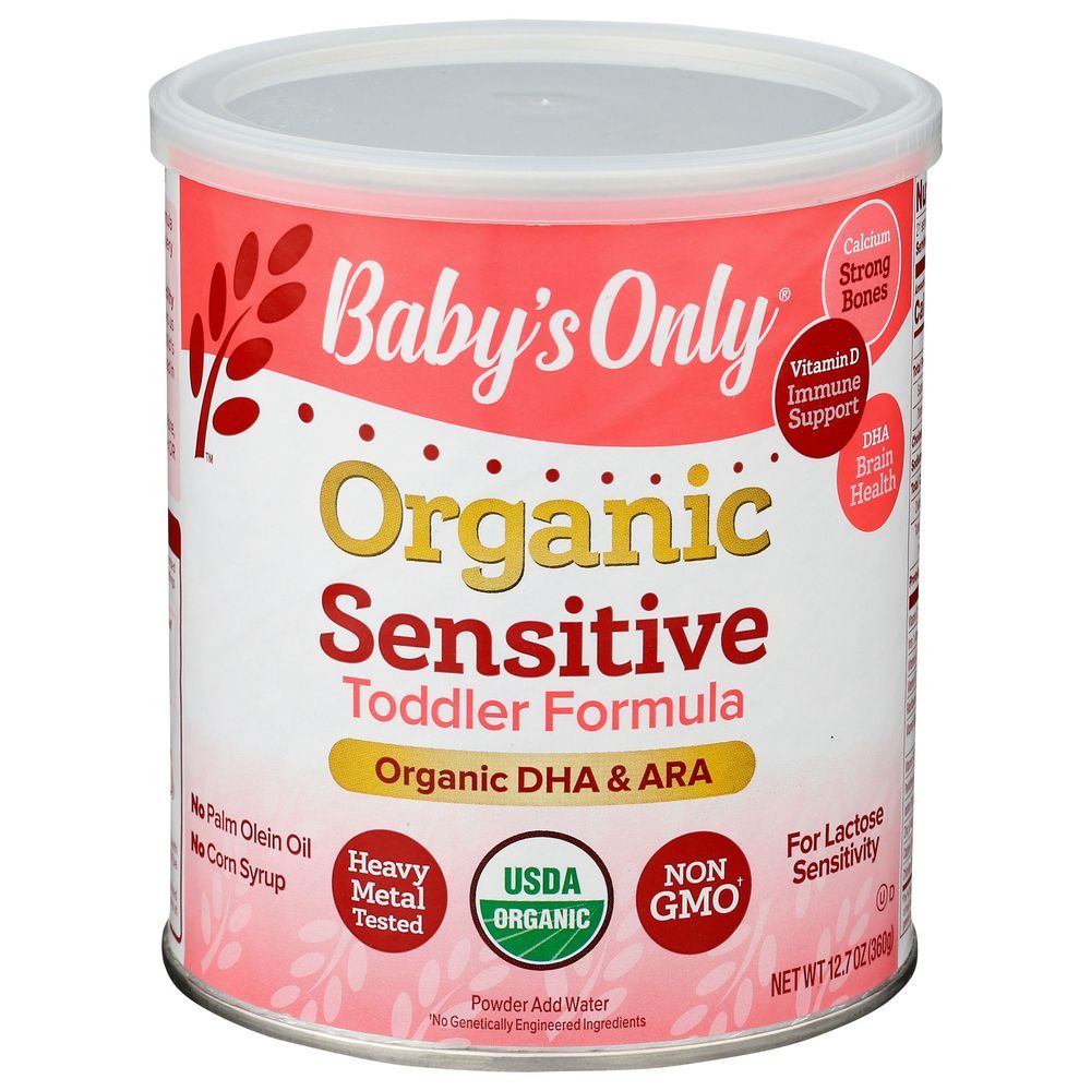 Babys Only Organic Sensitive Toddler Formula With Dha And Ara, 12.7 Ounce -- 6 Per Case