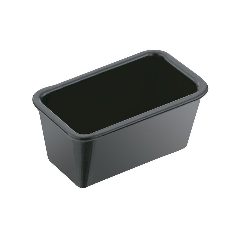 Service Ideas Black Plastic Sugar Packet Holder, 2.75 Inch Width X 2.25 Inch Height