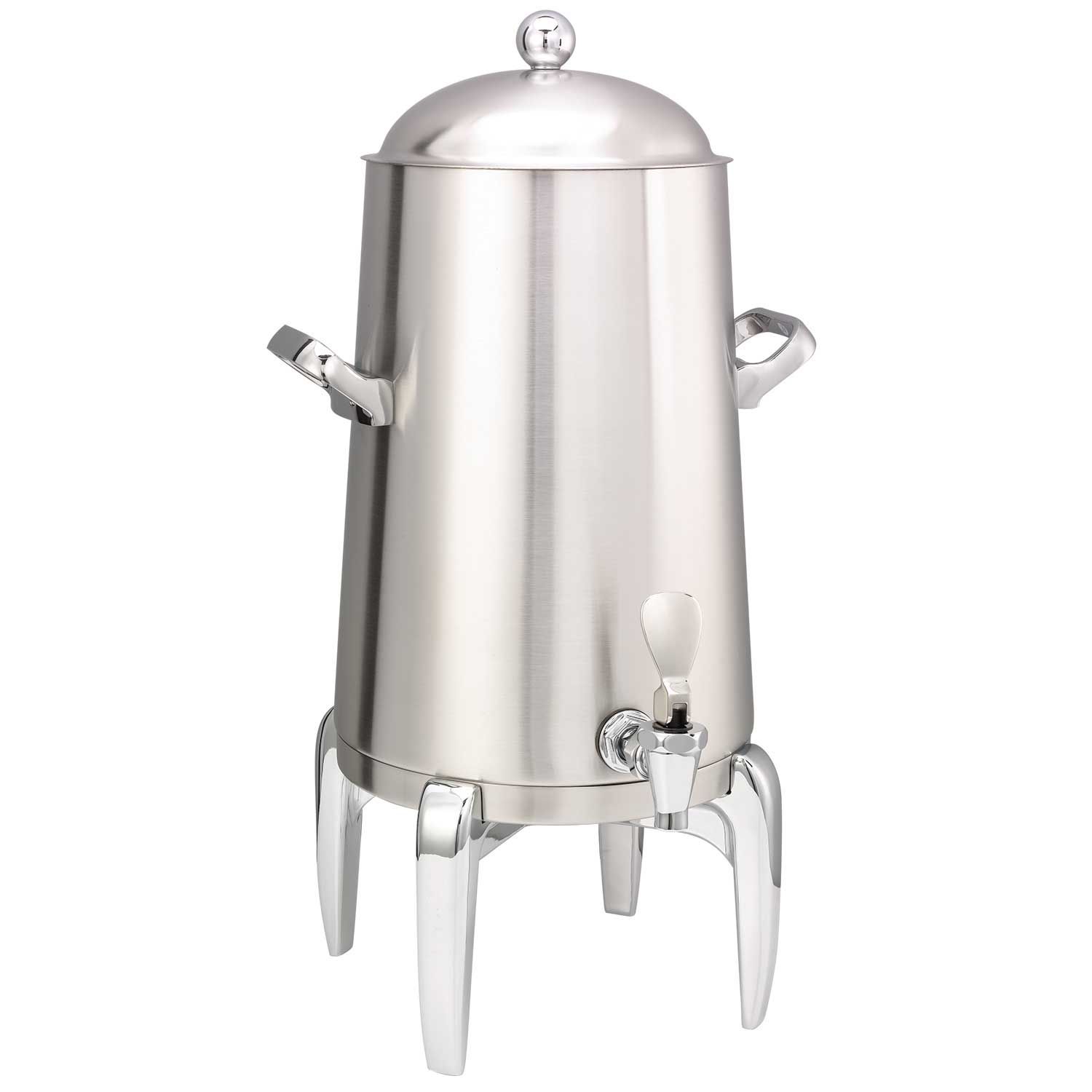 Service Ideas Flame Free Thermo-urn Brushed Stainless Modern Style Vacuum Insulated Urn, 3 Gallon Capacity