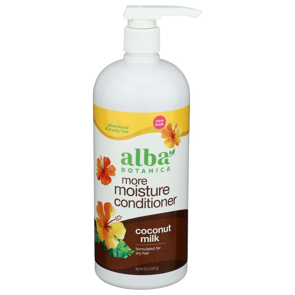 Alba Botanica Coconut Milk Conditioner, 32 Ounce