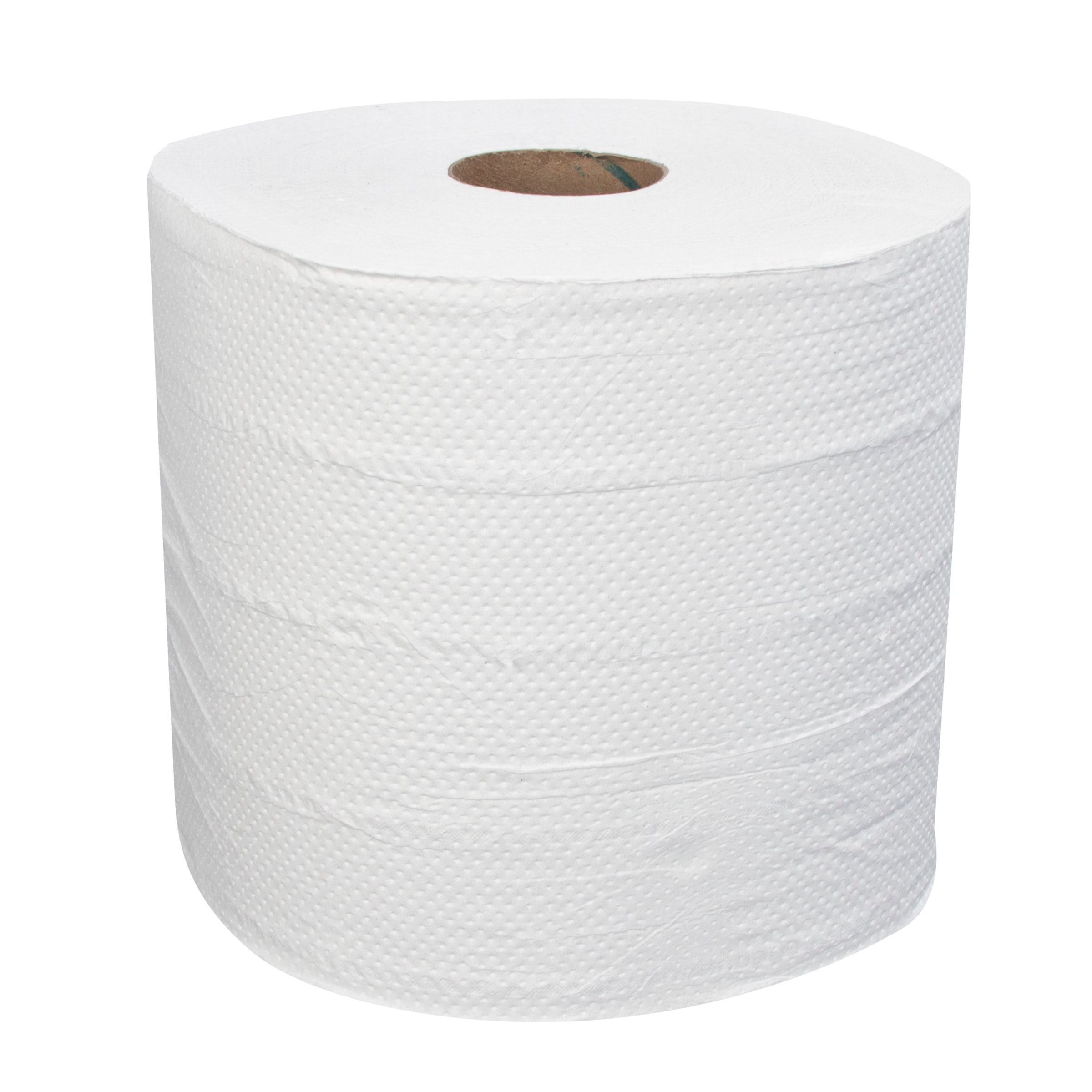 Right Choice White 2 Ply Center Pull Paper Towel, 7.3 X 10 Inch, 600 Sheets Per Roll -- 6 Per Case
