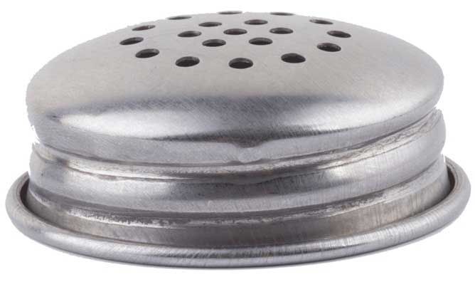 Tablecraft Authentic Collection Recycled Green Glass Salt And Pepper Shakers With Tops, 4 Ounce Capacity -- 24 Per Case
